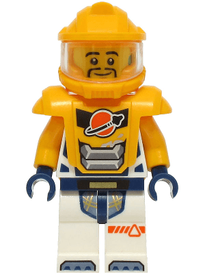 LEGO Astronaut (cty1745) Town / City Minifigure