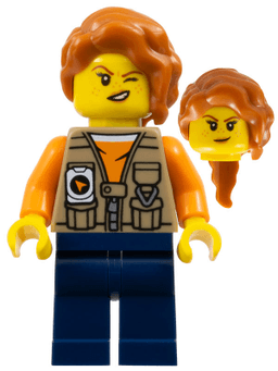 LEGO Jungle Photographer (cty1766) minifigure