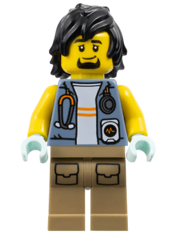 LEGO City Jungle Explorer (cty1776) minifigure