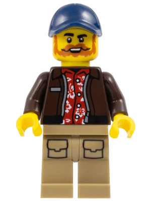LEGO City Jungle Pilot (cty1778) Town / City Minifigure