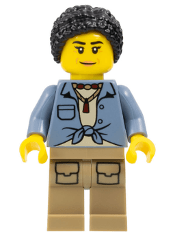 LEGO City Jungle Explorer Female (cty1779) minifigure