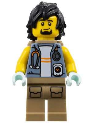 LEGO City Jungle Explorer (cty1780) Town / City Minifigure