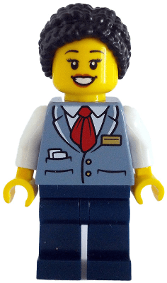 LEGO Tram Driver (cty1781) Town / City Minifigure