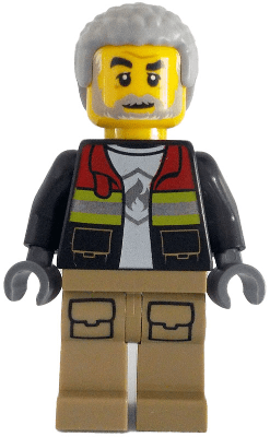LEGO Fire (cty1783) Town / City Minifigure
