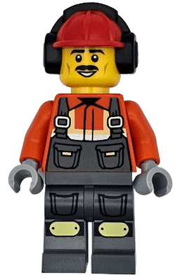 LEGO Construction Worker (cty1787) minifigure