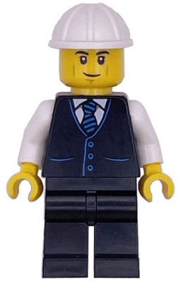 LEGO Construction Engineer / Architect (cty1788) minifigure
