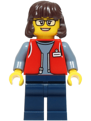 LEGO Forklift Driver (cty1809) Town / City Minifigure