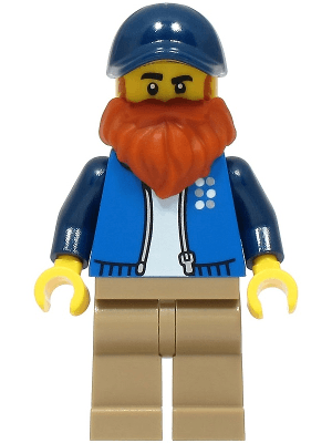 LEGO LEGO Truck Driver (cty1811) Town / City Minifigure