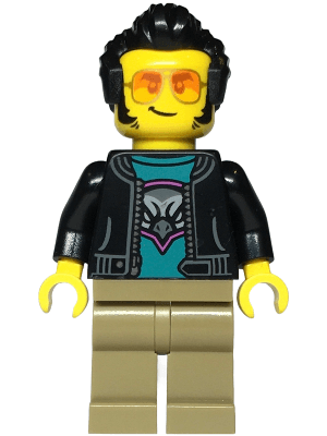 LEGO Sports Car Driver (cty1814) Town / City Minifigure