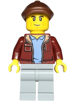 LEGO Car Transporter Driver (cty1815) Town / City Minifigure