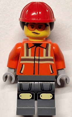 LEGO Construction Worker (cty1818) minifigure