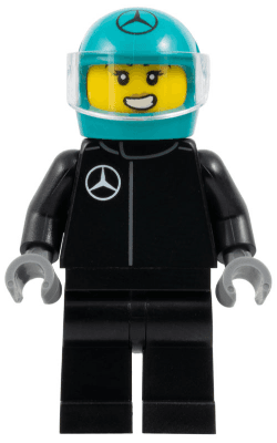 LEGO Formula 1 Driver Mercedes (cty1831) Town / City Minifigure