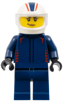 LEGO Formula 1 Driver Red Bull (cty1838) Town / City Minifigure