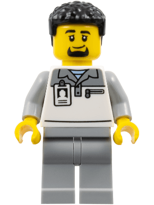 LEGO Formula 1 Transport Truck Driver (cty1839) Town / City Minifigure