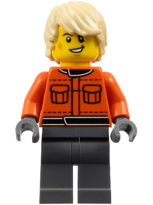 LEGO Formula 1 Race Crew Member (cty1840) Town / City Minifigure