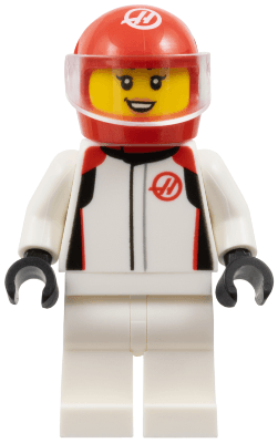 LEGO Formula 1 Driver Haas (cty1848) Town / City Minifigure