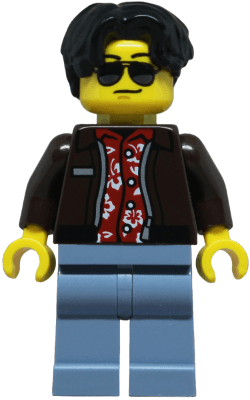 LEGO Sports Car Driver (cty1852) Town / City Minifigure