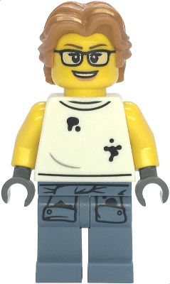 LEGO Scrapyard Worker (cty1856) Town / City Minifigure