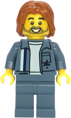 LEGO Scrapyard Worker (cty1858) Town / City Minifigure