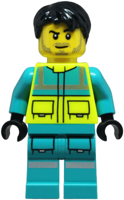 LEGO Paramedic (cty1877) Town / City Minifigure