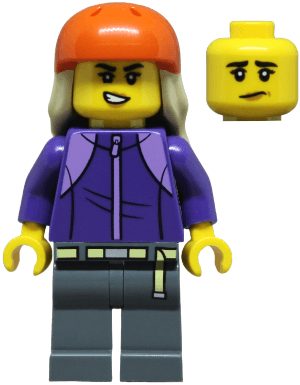 LEGO Skateboarder (cty1878) Town / City Minifigure