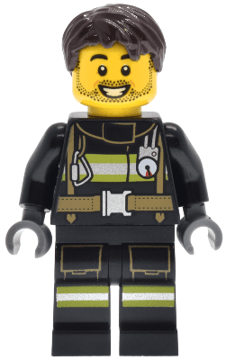 LEGO Fire (cty1884) Town / City Minifigure