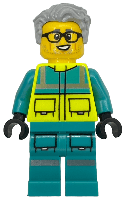 LEGO Paramedic (cty1915) Town / City Minifigure