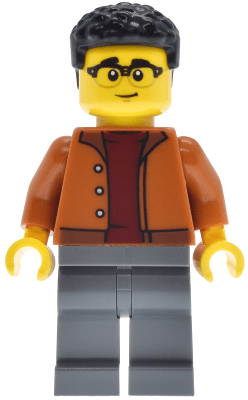 LEGO EV Supercar Driver (cty1945) Town / City Minifigure