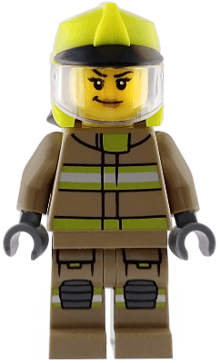 LEGO Fire (cty1947) Town / City Minifigure