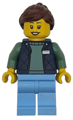 LEGO Delivery Worker (cty1952) Town / City Minifigure