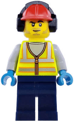 LEGO Airport Worker (cty1976) Town / City Minifigure