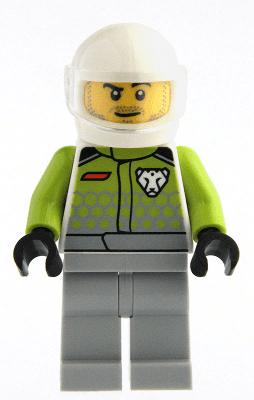 LEGO Go-Kart Driver (cty1992) Town / City Minifigure