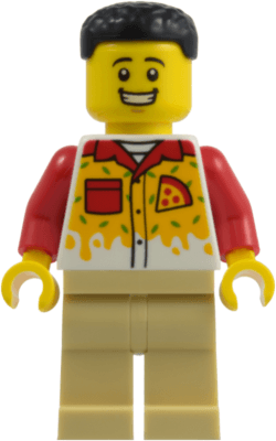 LEGO Pizza Chef (cty2017) Town / City Minifigure