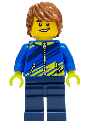 LEGO Mountain Bike Cyclist (cty2021) Town / City Minifigure