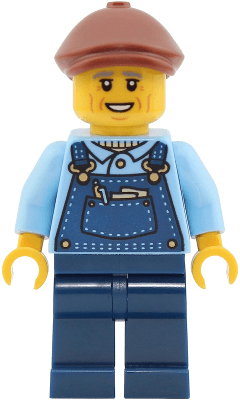 LEGO Train Driver (cty2027) Town / City Minifigure