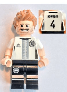 LEGO Benedikt Höwedes Deutscher Fussball-Bund / DFB (Minifigure Only without Stan (dfb005) Collectible Minifigures Minifigure