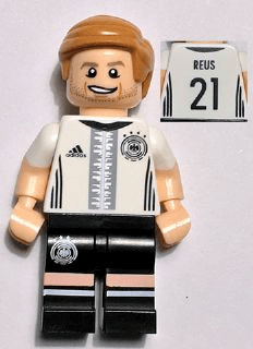 LEGO Marco Reus Deutscher Fussball-Bund / DFB (Minifigure Only without Stand and Accessories) (dfb013) minifigure