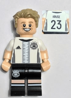 LEGO Max Kruse Deutscher Fussball-Bund / DFB (Minifigure Only without Stand and A (dfb016) Collectible Minifigures Minifigure