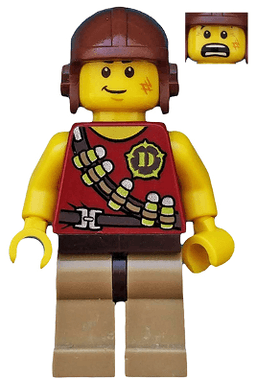 LEGO Hero (dino001) minifigure