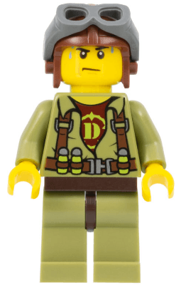 LEGO Hero (dino002) LEGO Minifigure