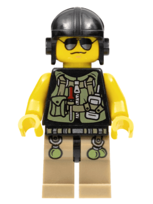 LEGO Hero (dino004) LEGO Minifigure