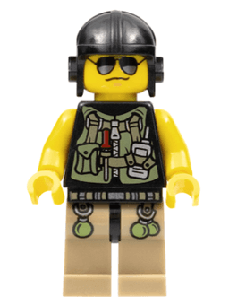 LEGO Hero (dino004) minifigure
