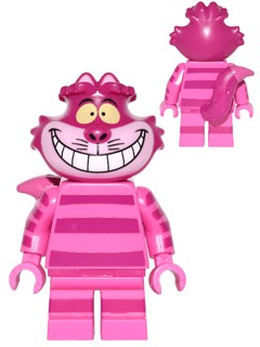 LEGO Cheshire Cat Disney Series 1 (Minifigure Only without Stand and Accessories) (dis008) Collectible Minifigures Minifigure