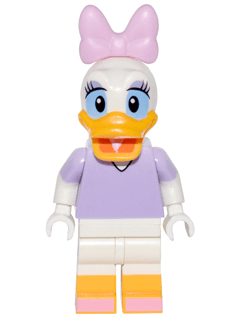 Daisy Duck, Disney, Series 1 (Minifigure Only without Stand and Accessories)