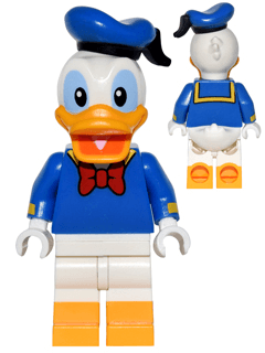 LEGO Donald Duck Disney Series 1 (Minifigure Only without Stand and Accessories) (dis010) Collectible Minifigures Minifigure