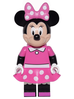 LEGO Minnie Mouse Disney Series 1 (Minifigure Only without Stand and Accessories) (dis011) minifigure