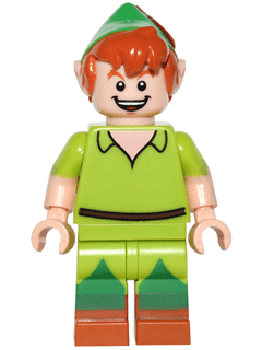 LEGO Peter Pan Disney Series 1 (Minifigure Only without Stand and Accessories) (dis015) Collectible Minifigures Minifigure