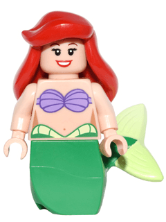 LEGO Ariel Disney Series 1 (Minifigure Only without Stand and Accessories) (dis018) Collectible Minifigures Minifigure