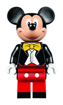 Mickey Mouse - Black Tuxedo Jacket, Yellow Bow Tie