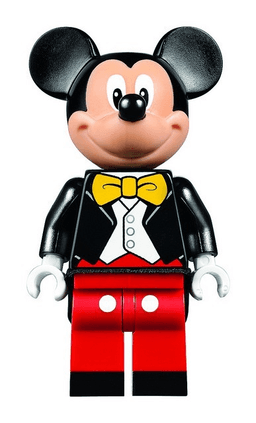 Mickey Mouse - Black Tuxedo Jacket, Yellow Bow Tie